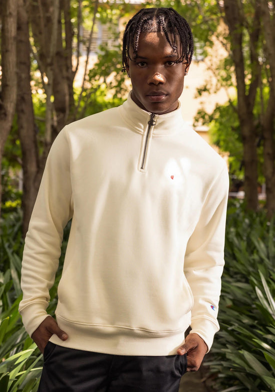 Champion Men's Reverse Weave Terry Quarter Zip