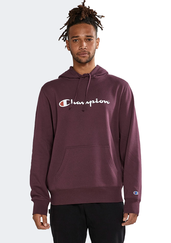 Champion Mens Script Hoodie