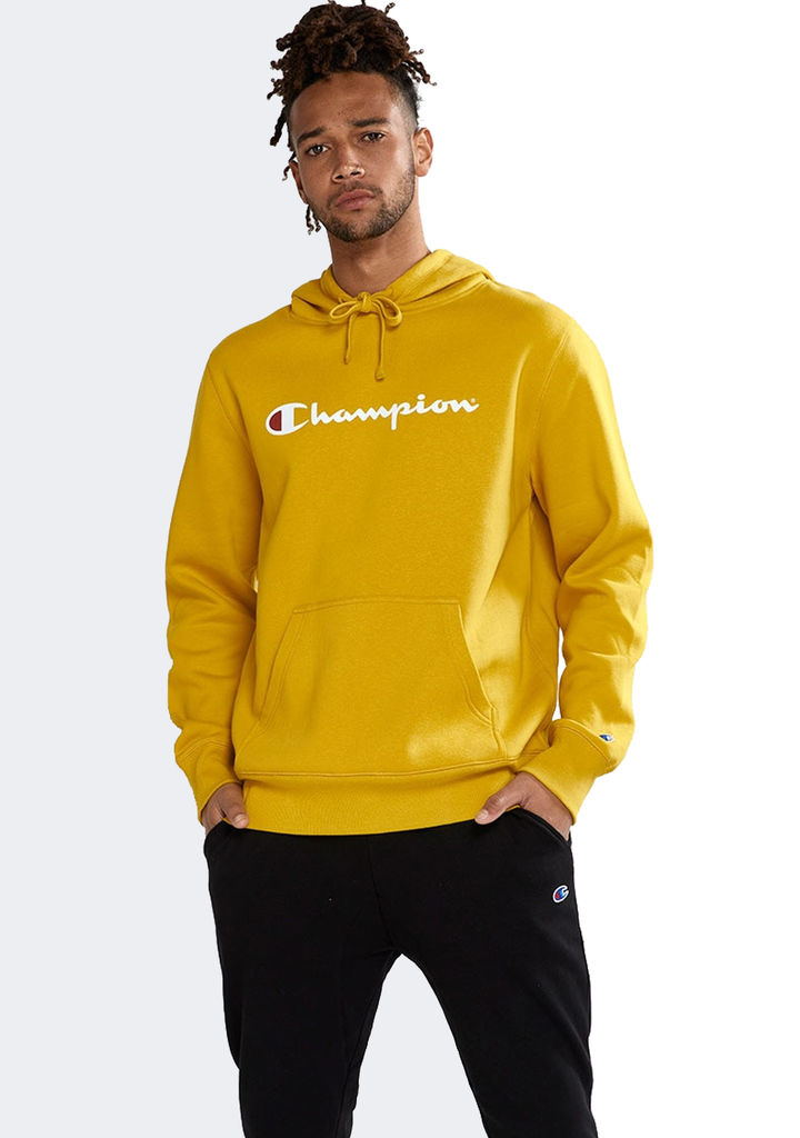 Champion Mens Script Hoodie