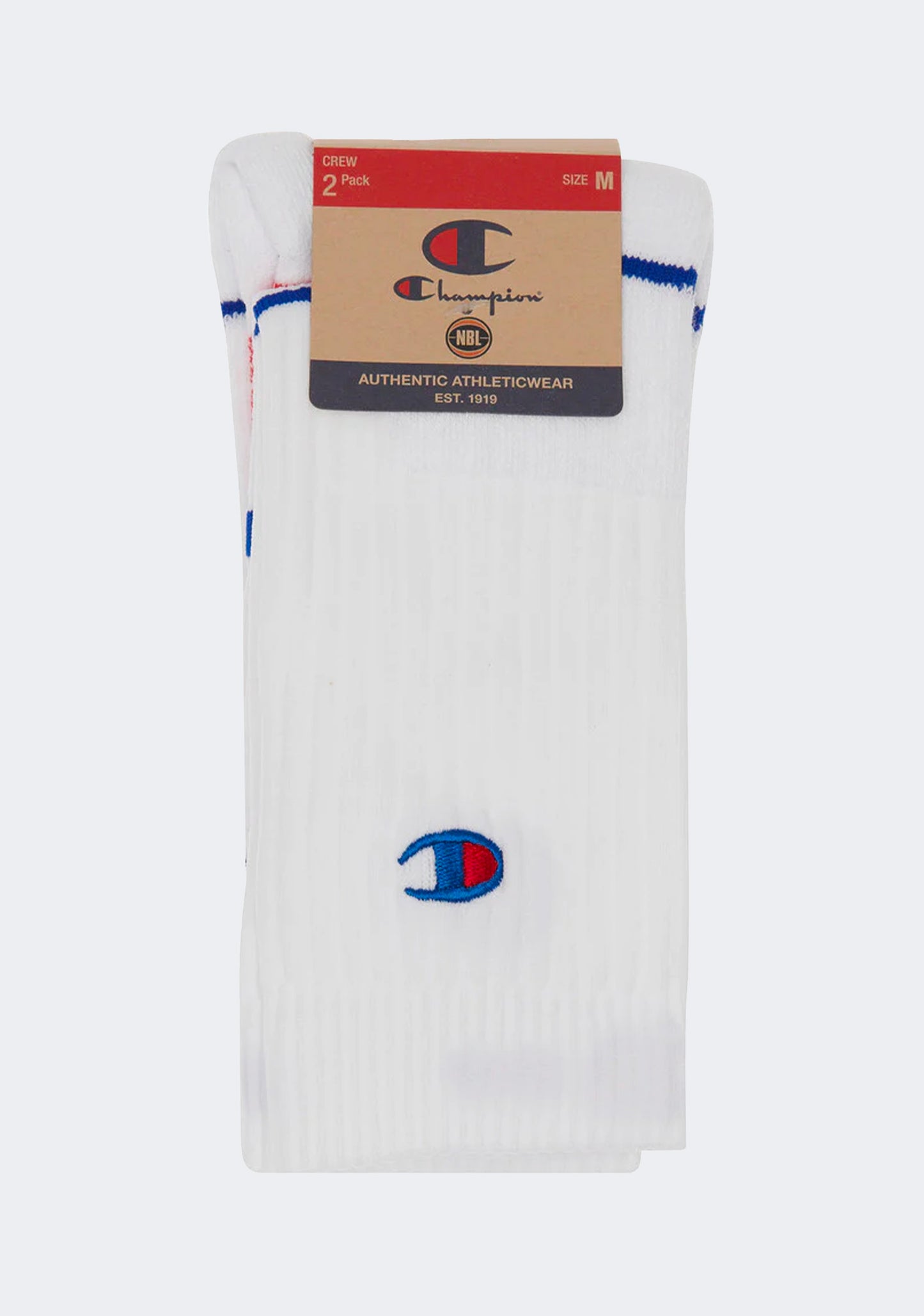 Champion Men's NBL Quarter Crew 2 Pack