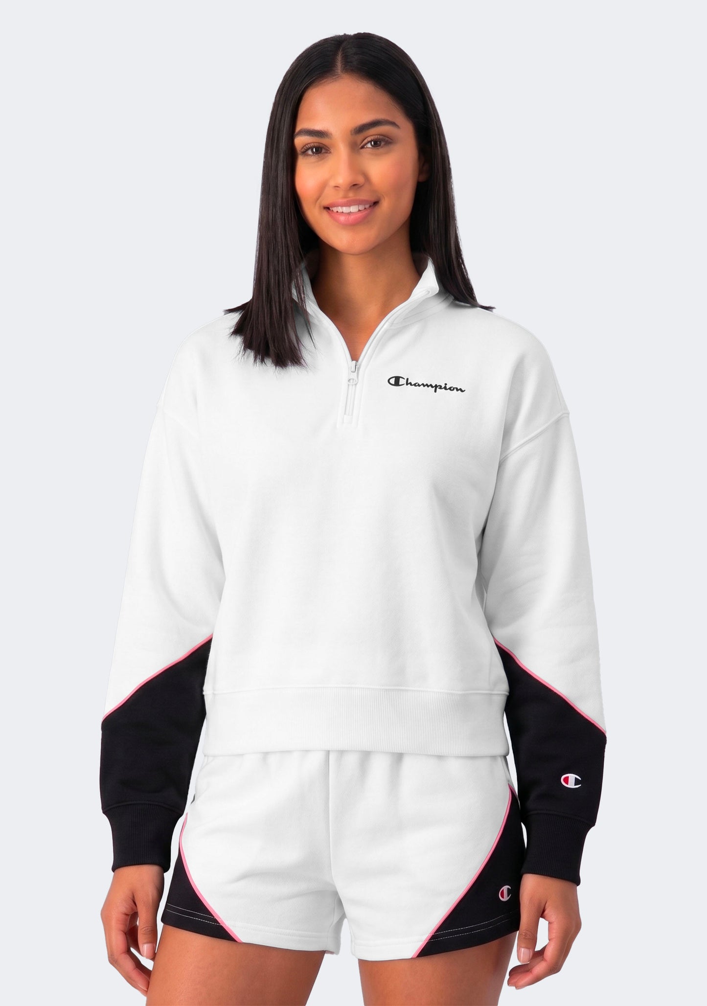 Champion Women's EU Rochester Neo Quarter Zip Pullover