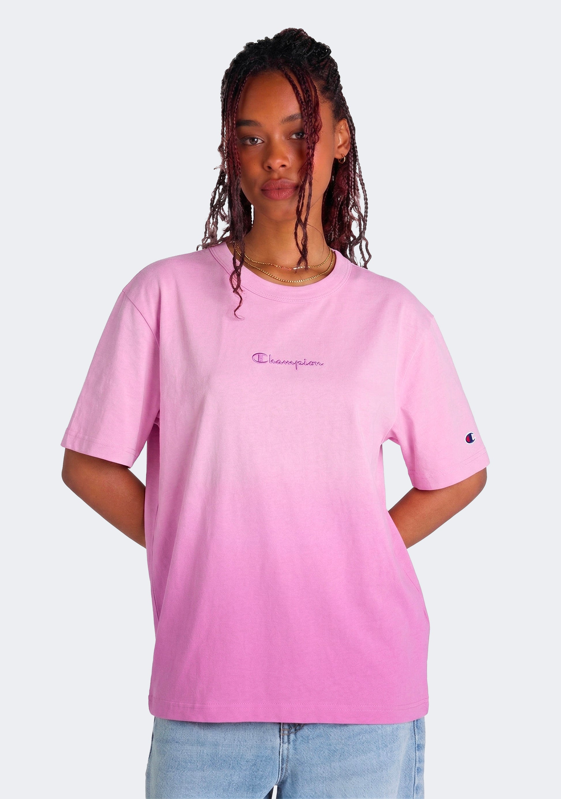 Champion Women's Heritage Ombre Boyfriend Tee