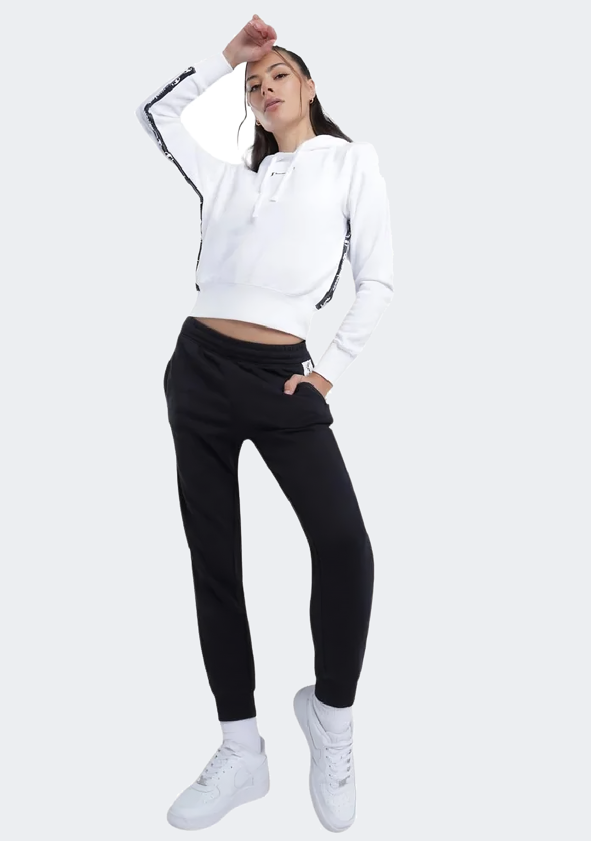 Champion Womens EU Rochester Tape Hoodie