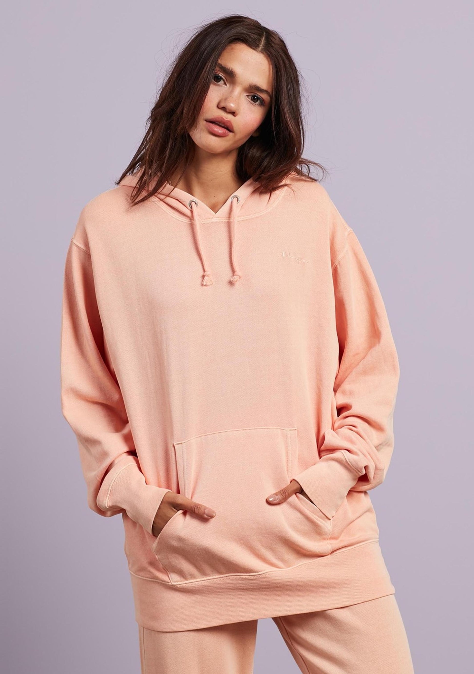 Champion Women's JR Vintage Dye BF Hoodie
