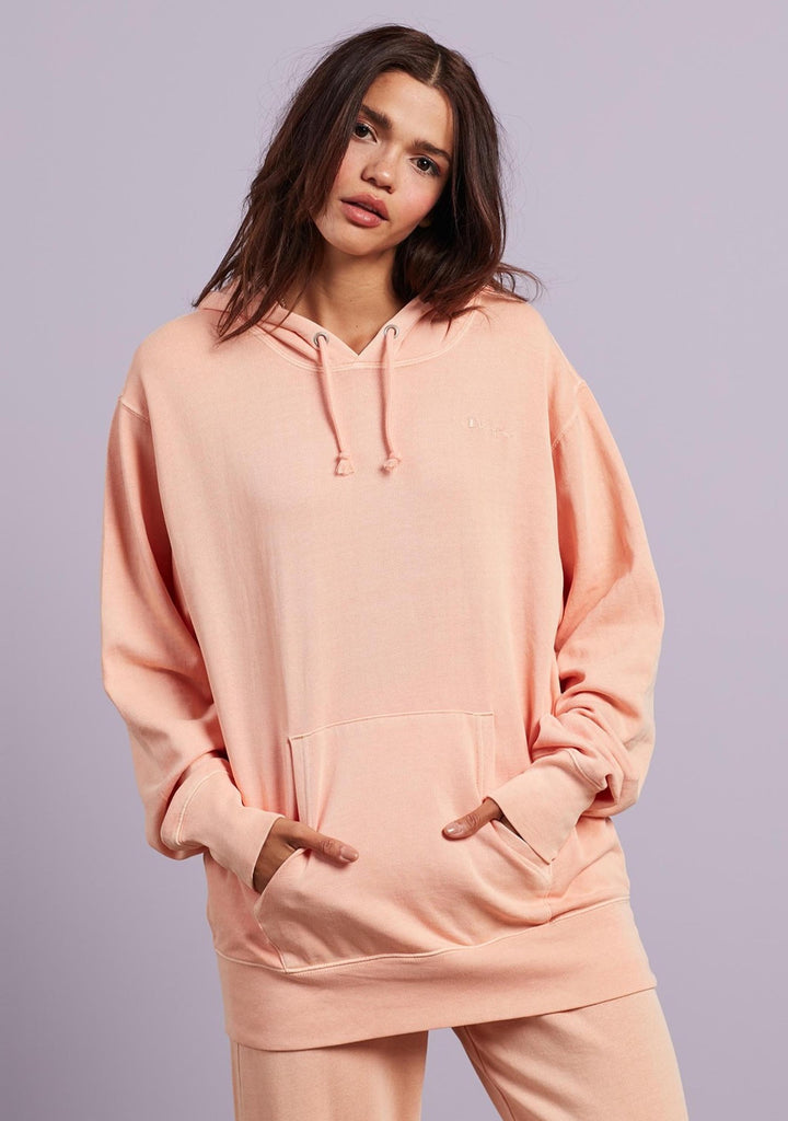 Champion Women's JR Vintage Dye BF Hoodie