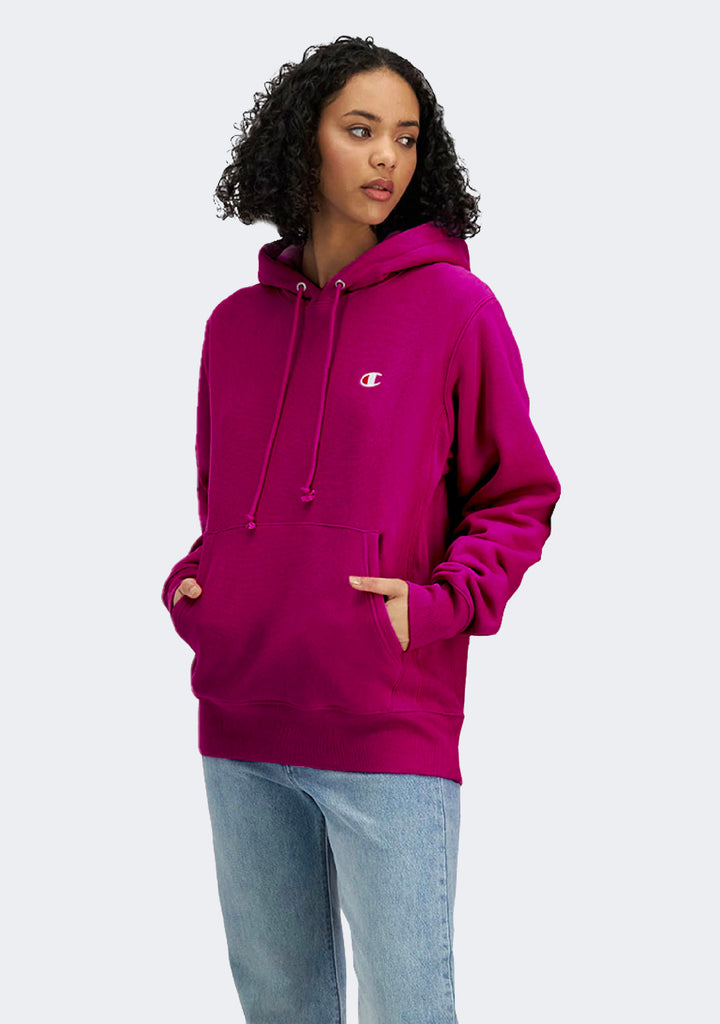Champion Women's Reverse Weave Small C Logo Hoodie