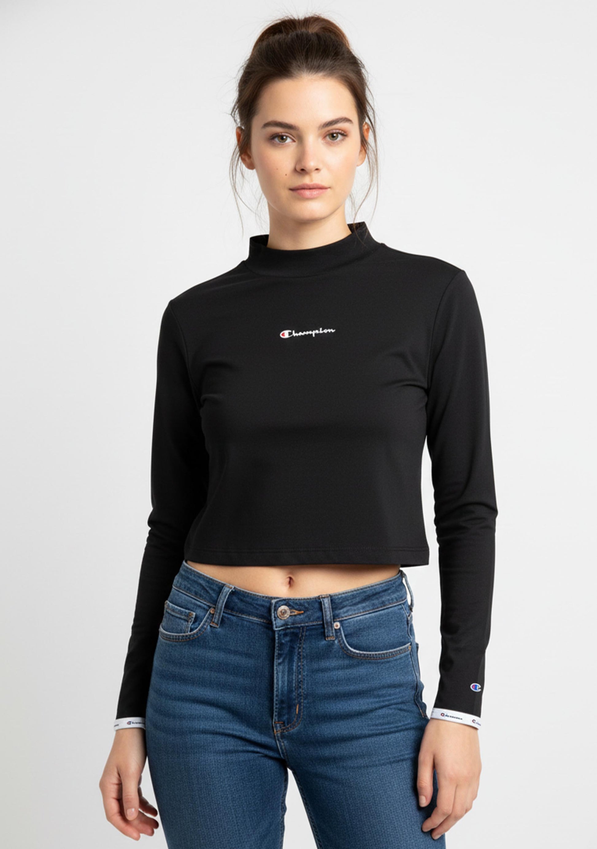 Champion Women's Rochester Long Sleeve Crop Top