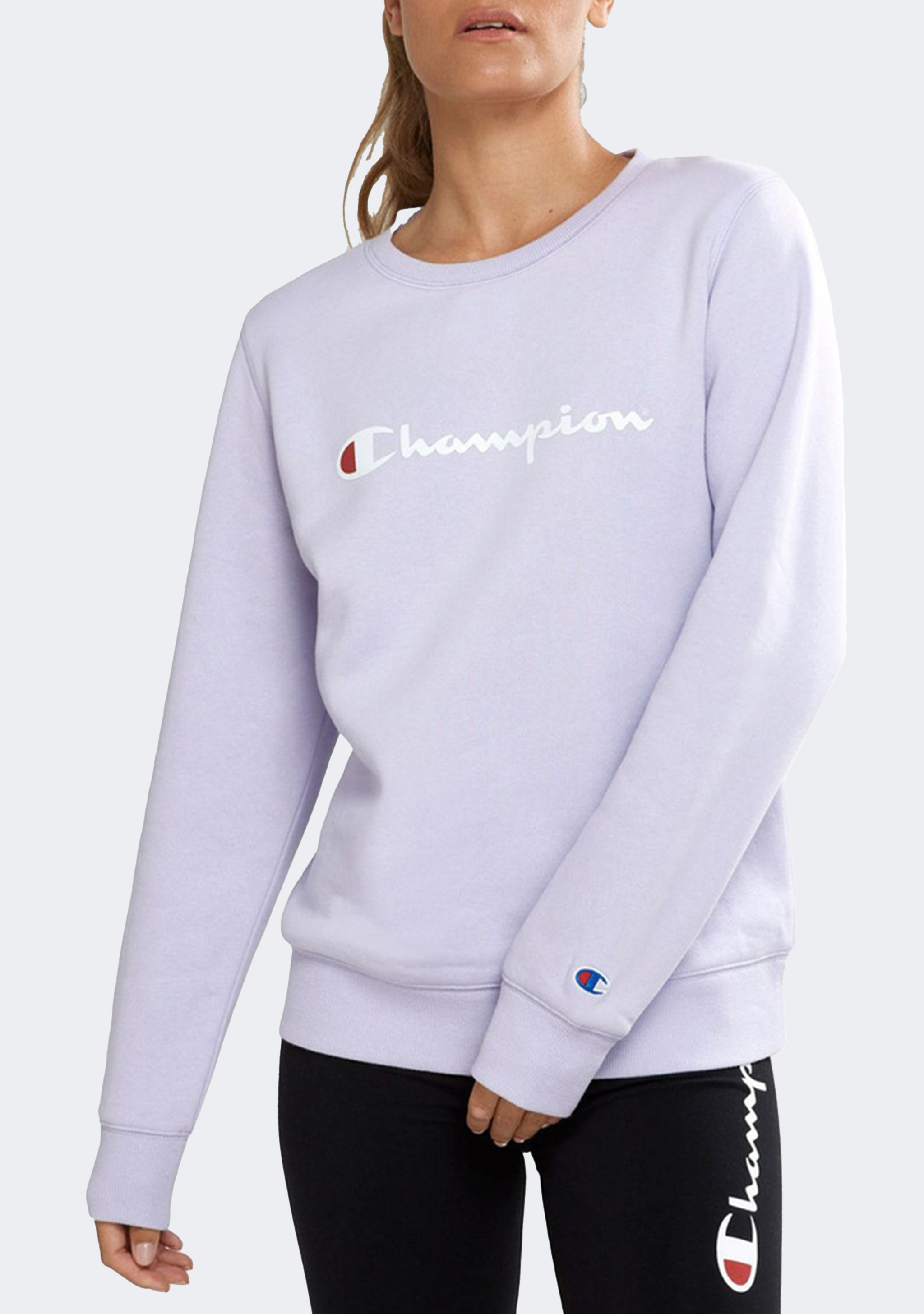 Champion Women's Script Crew