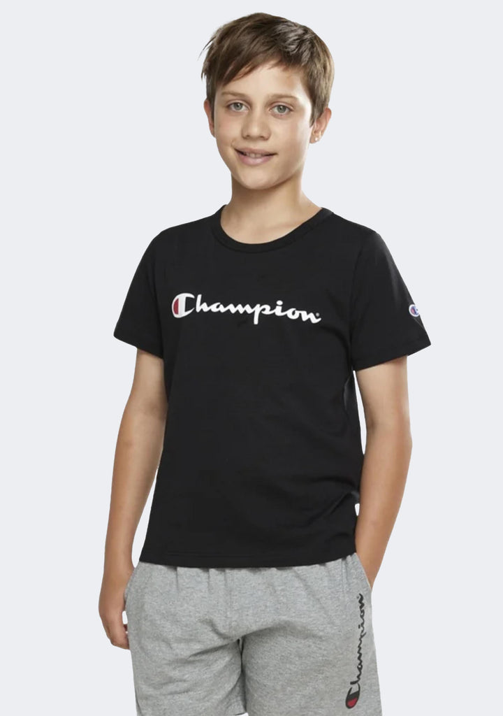 Champion Kids' Script Short Sleeve Tee