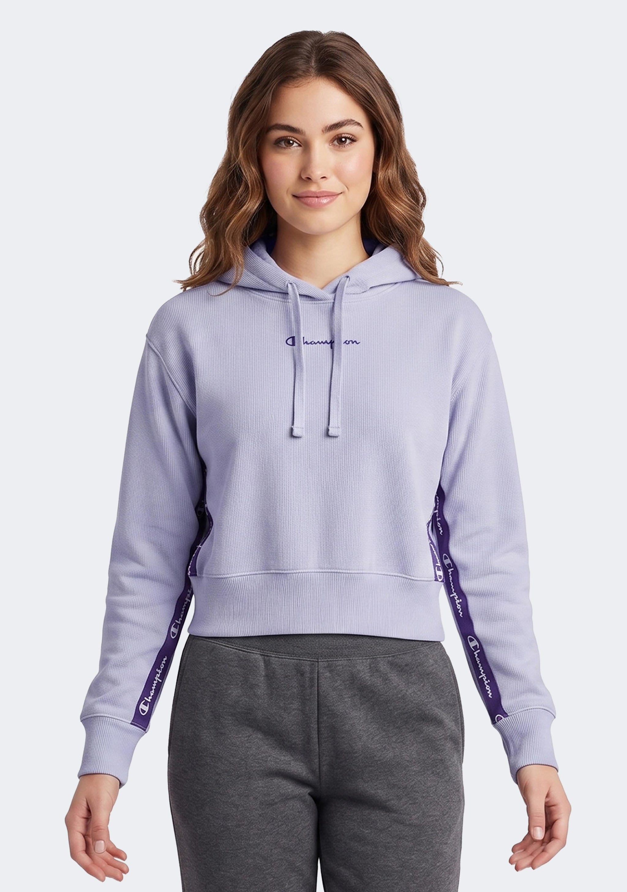 Champion Women's EU Rochester Tape Hoodie