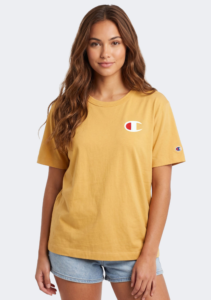Champion Women's C Logo Boxy Tee