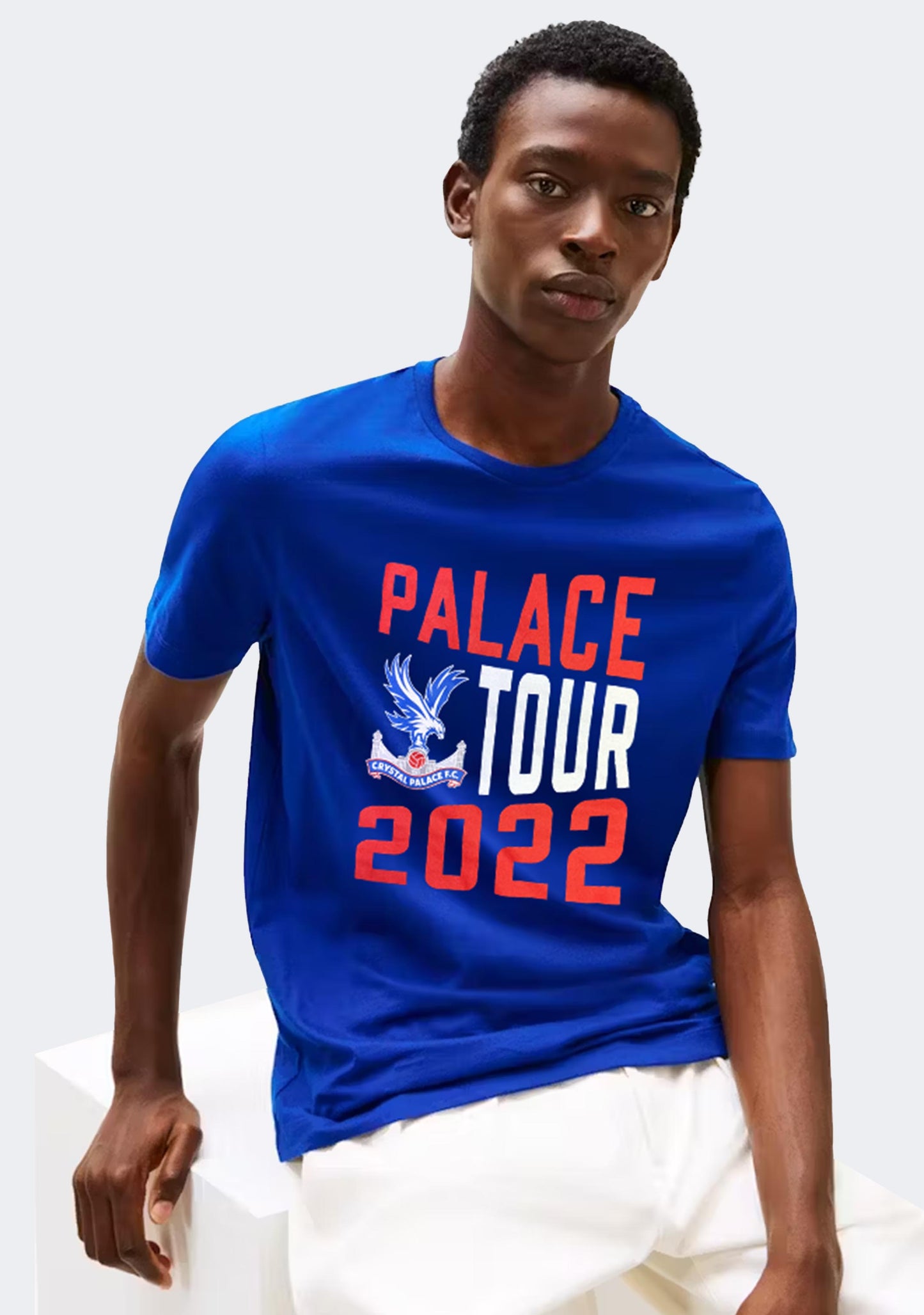 Gildan Adult Crystal Palace Supporter Tee Blue
