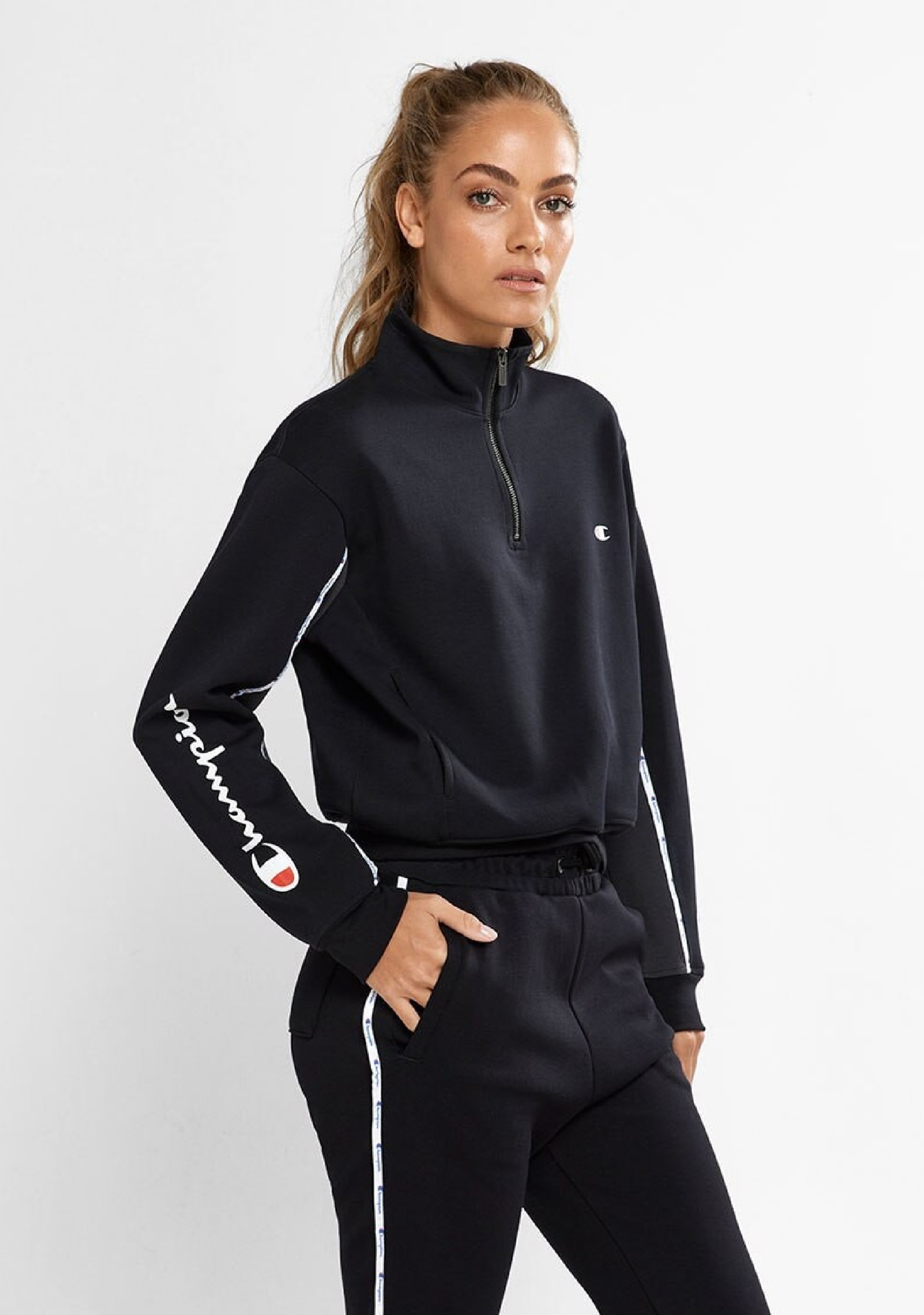 Champion Women's Rochester Quarter Zip Crew