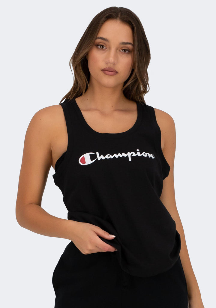 Champion Women's Script Racerback Singlet