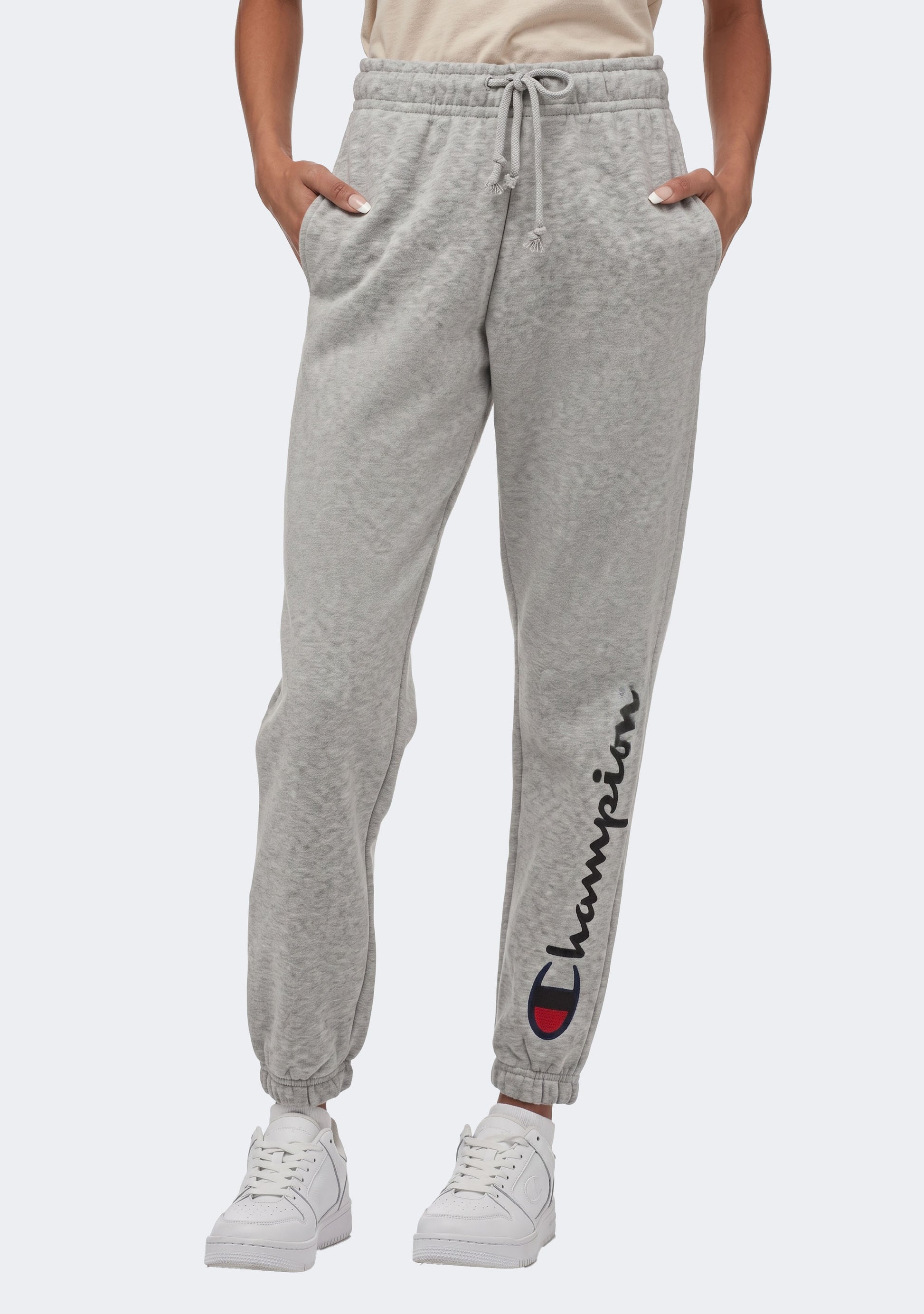 Champion Women's Script Hi Waist Joggers