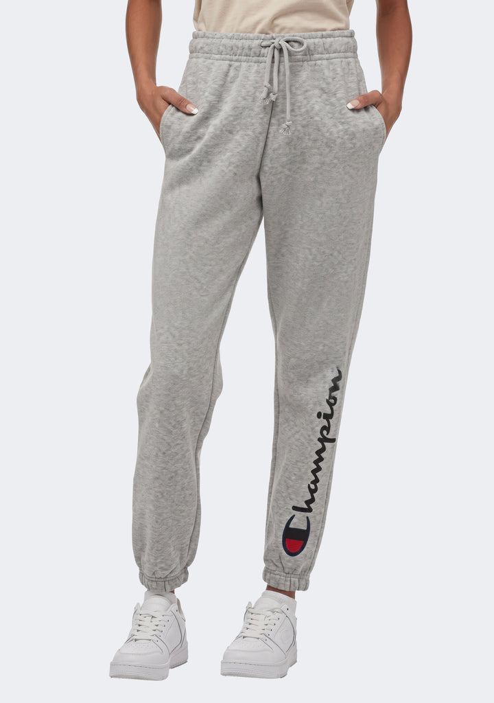 Champion Women's Script Hi Waist Joggers