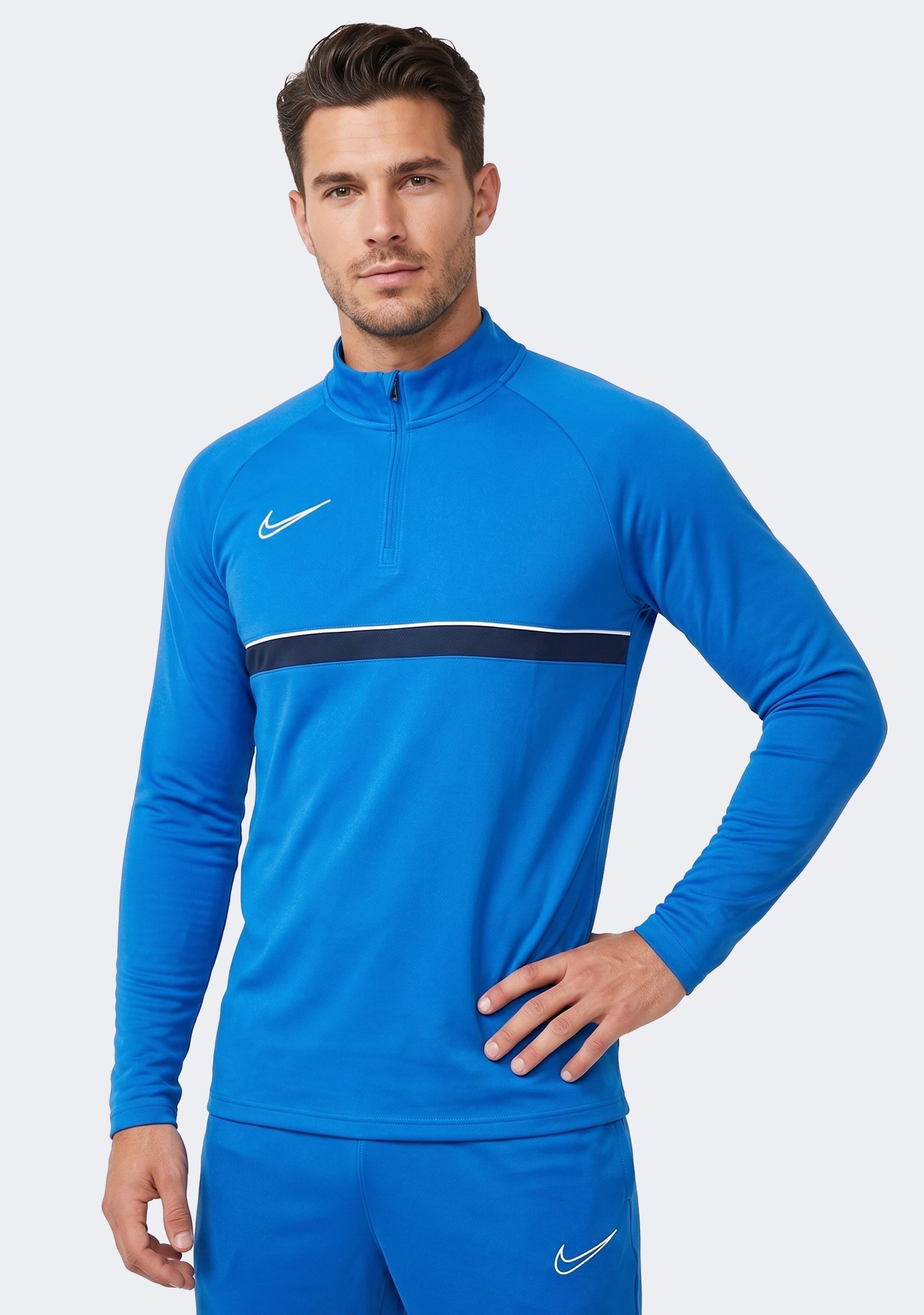 Nike Men's Academy 21 Drill Top Blue