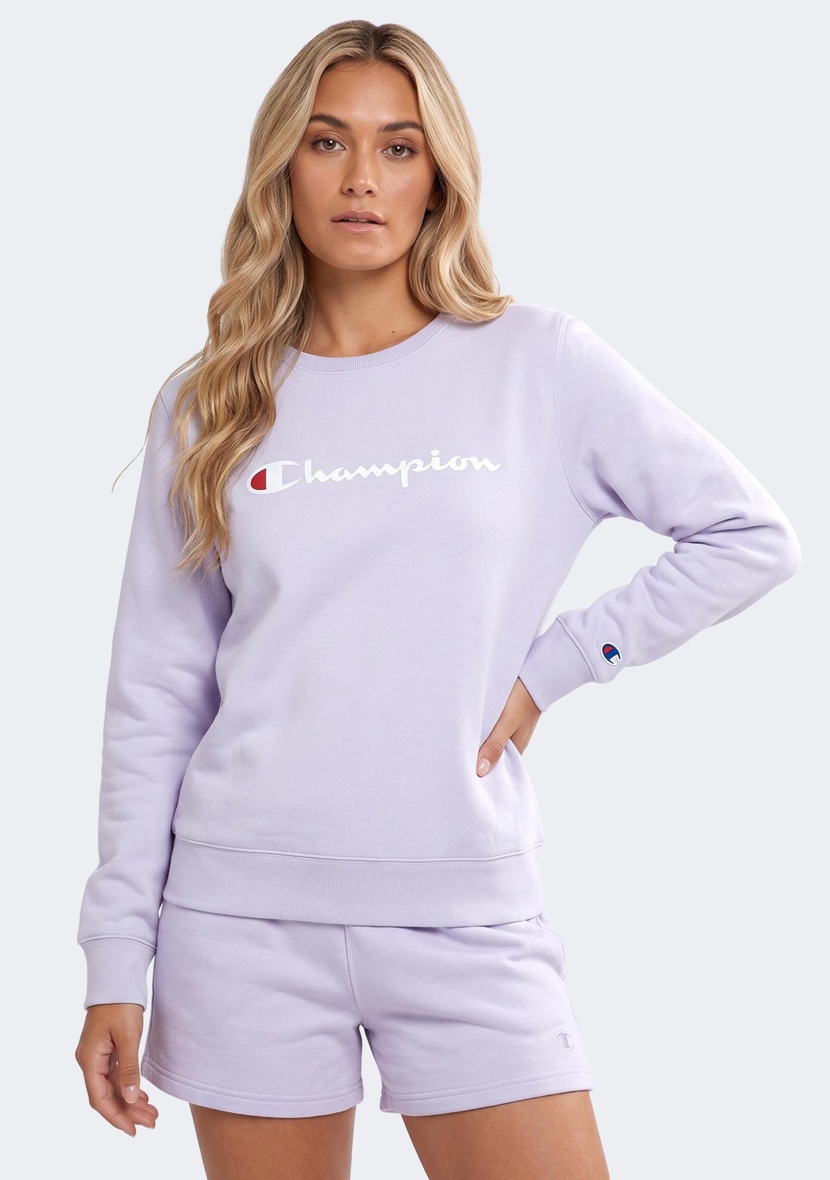 Champion Women's Script Crew