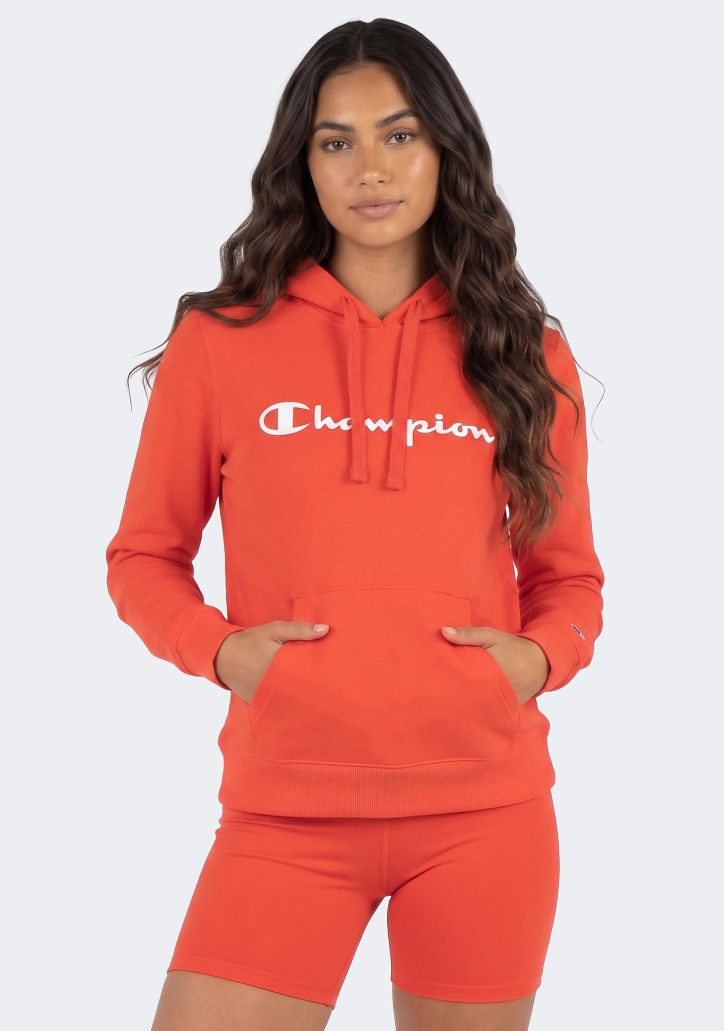 Champion Women’s Script Hoodie Red Sheeran