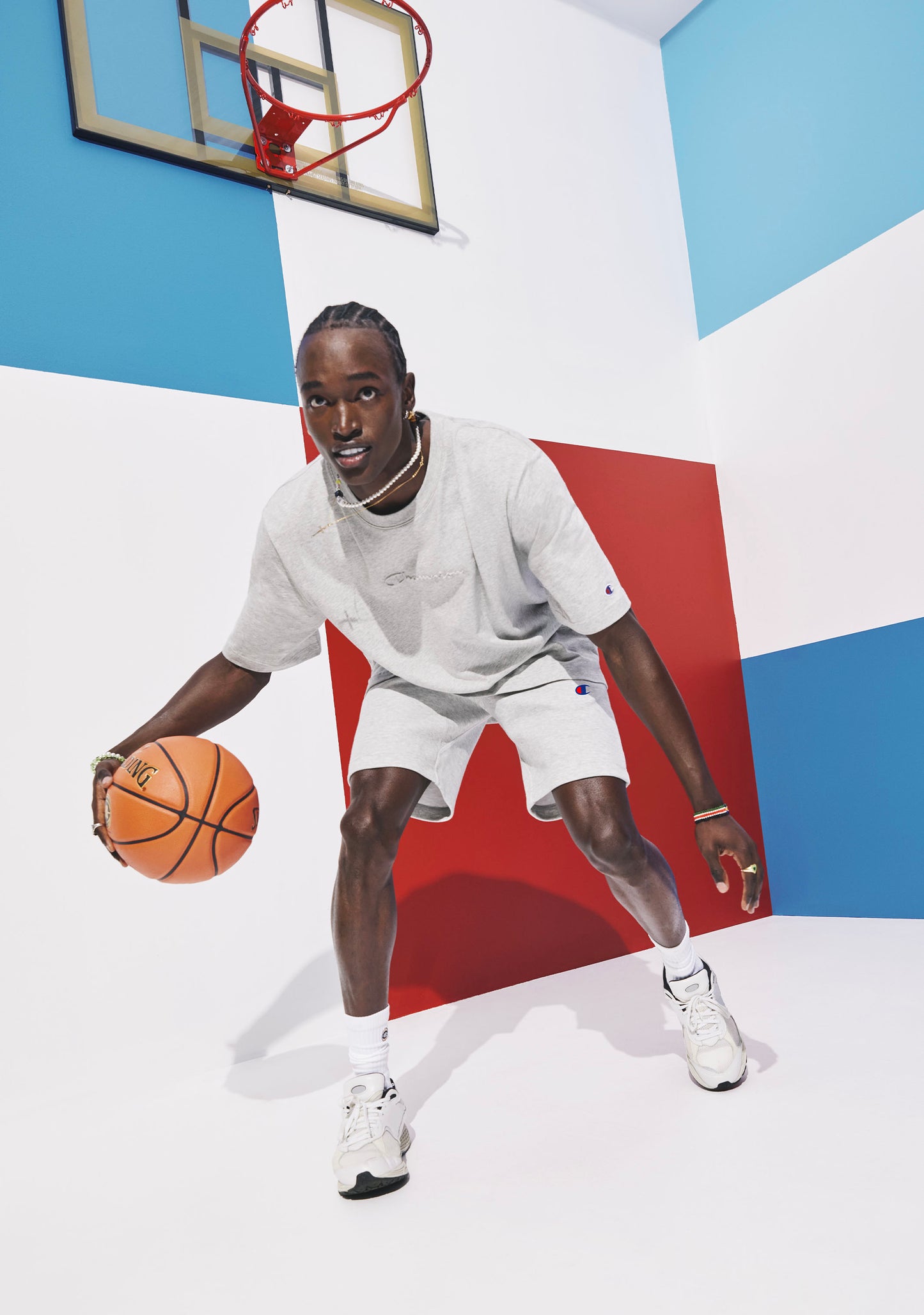 Champion Men’s C Logo Jersey Short