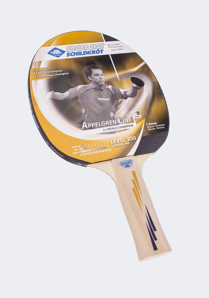 Donic Schildkrot Appelgren Line Level 200 Table Tennis Bat