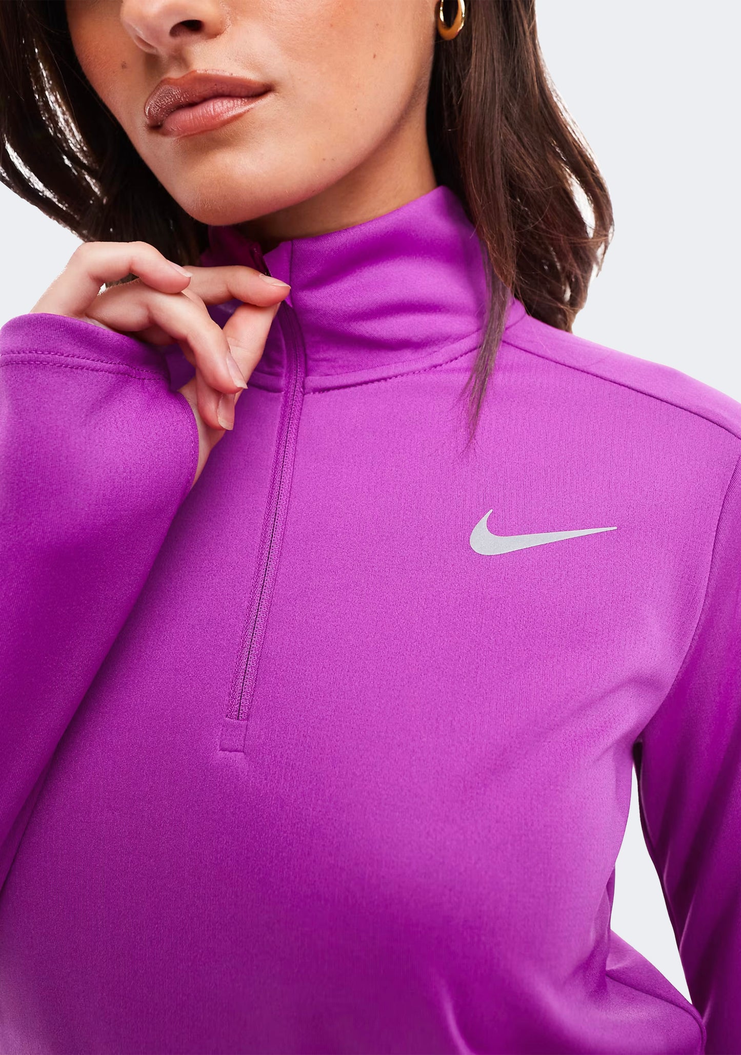 Nike Women's Dri Fit Pacer 1/4 Zip Sweatshirt