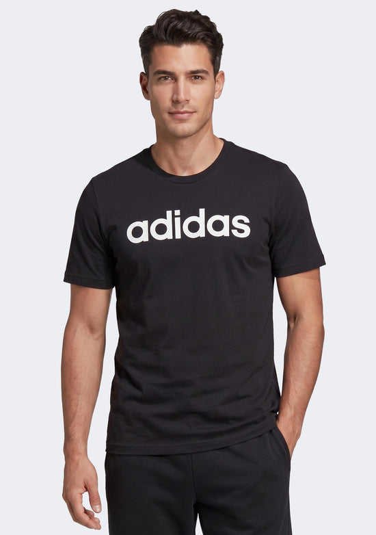 Adidas Men’s Linear Logo Tee Black