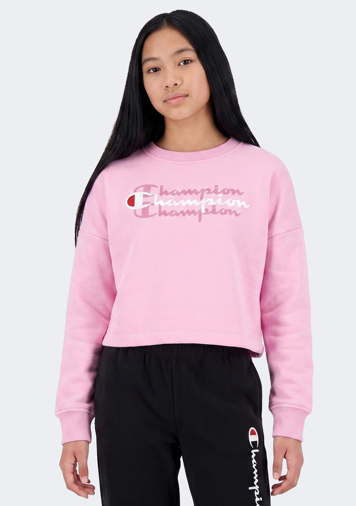 Champion Kids' SPS Graphic Crop Crew