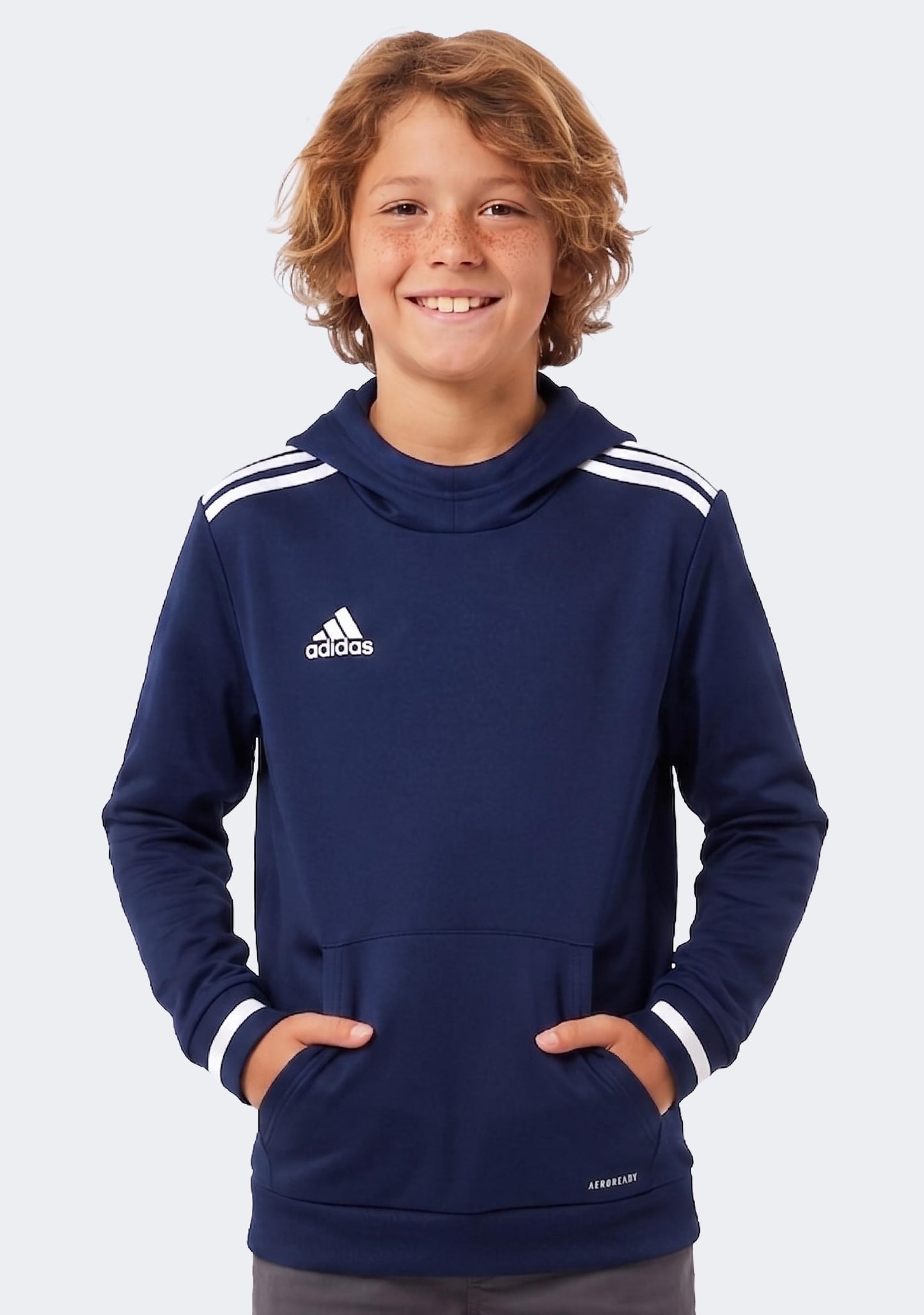 Adidas Kids' Team 19 Pullover Hoodie