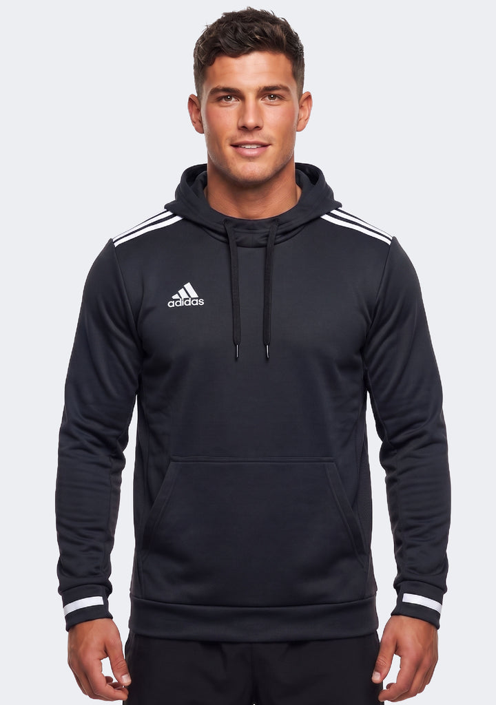 Adidas Men's Team 19 Pullover Hoodie Black/White