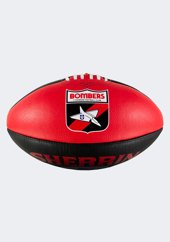 Sherrin Essendon Bombers Team Leather Football