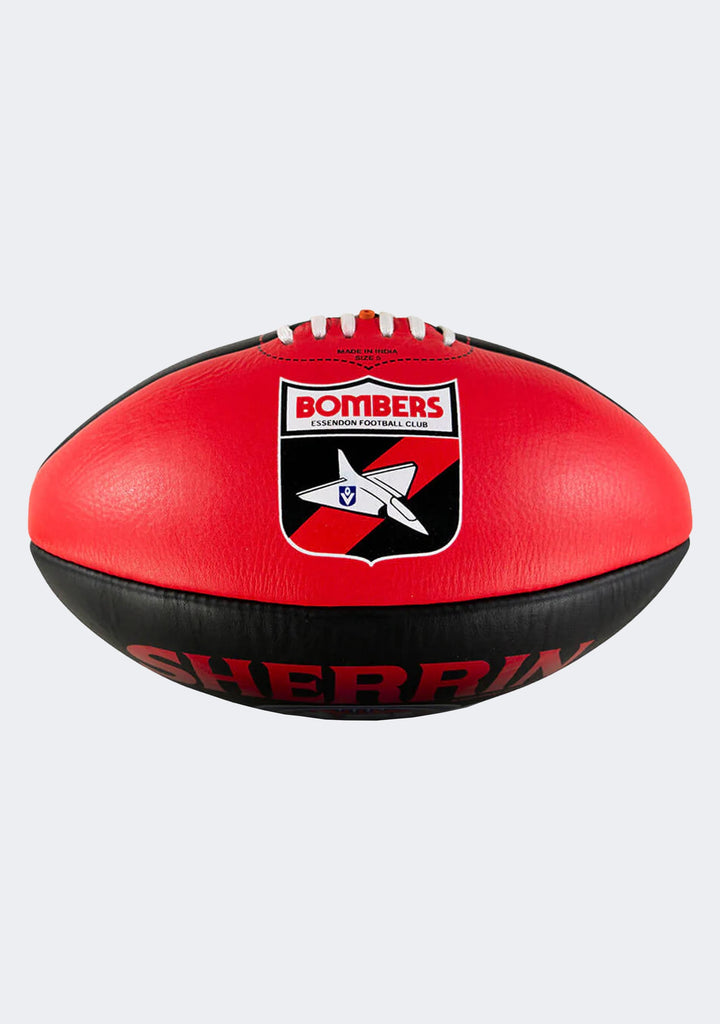 Sherrin Essendon Bombers Team Leather Football