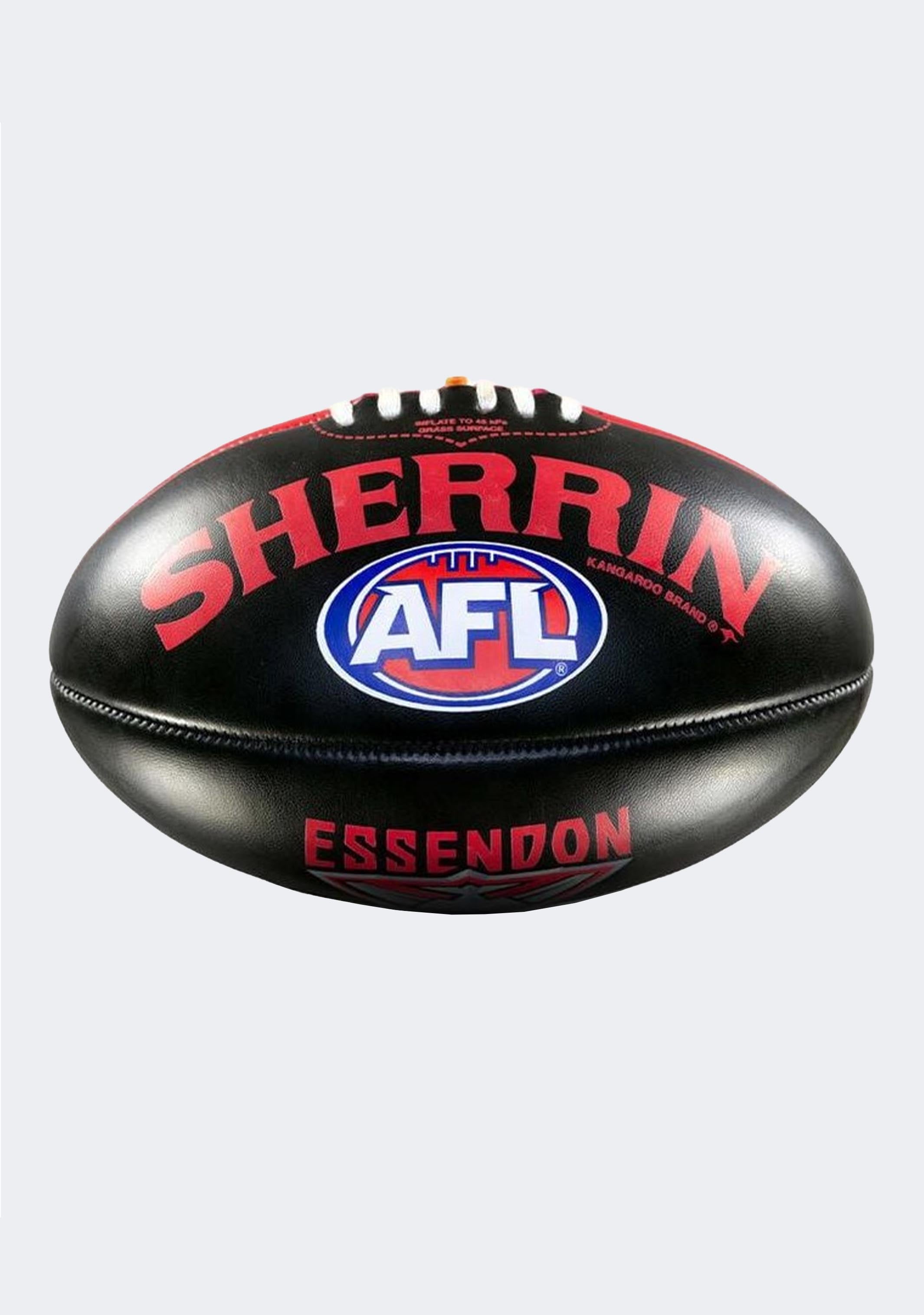 Sherrin Essendon Bombers PVC AFL Team Logo Football