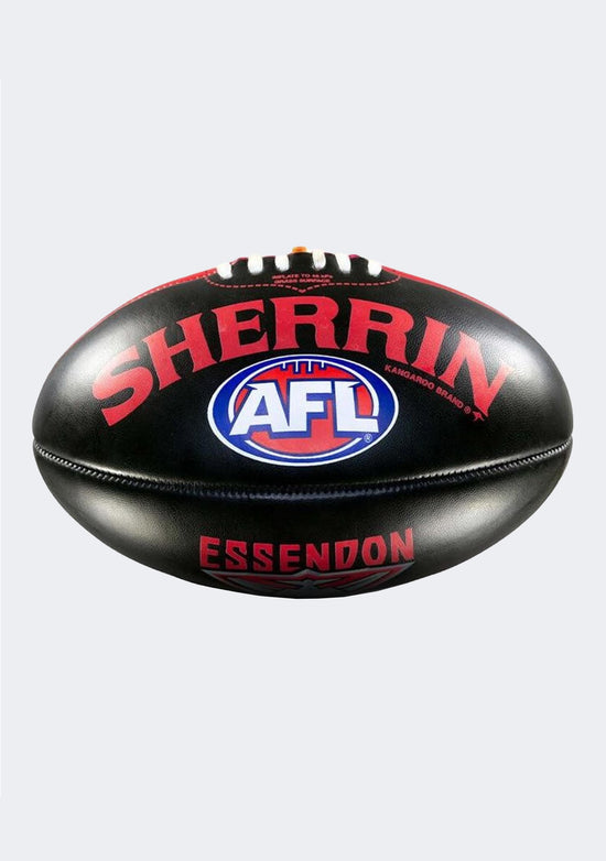 Sherrin Essendon Bombers PVC AFL Team Logo Football