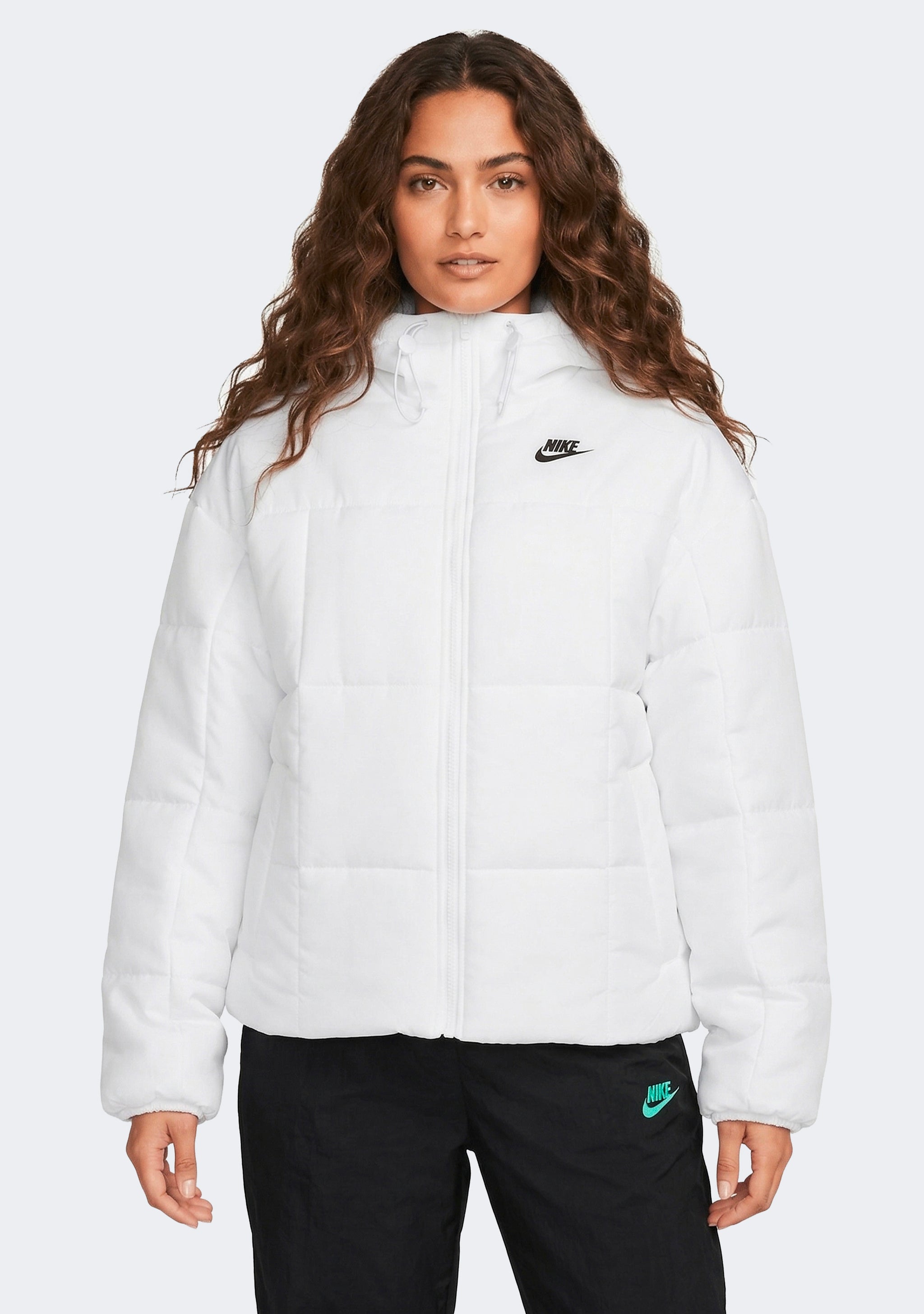 Nike Women's Sportswear Classic Puffer Therma-FIT Loose Hooded Jacket