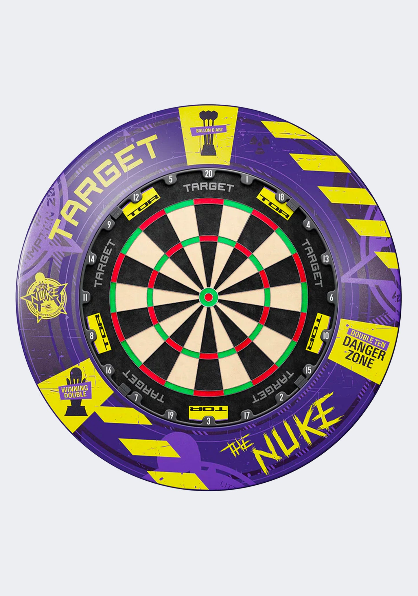 Target Luke Littler World Champion Edition Dartboard & Surround Bundle