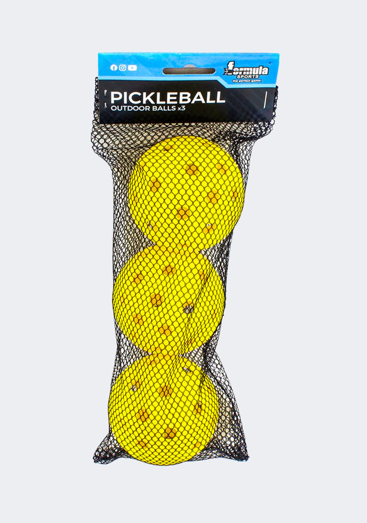 Formula Sports 3 Pack Pickleball Outdoor Balls