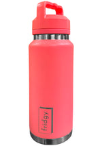 Fridgy 1080 mL Water Bottle Coral Pink