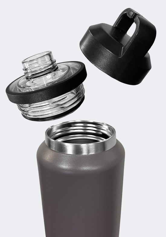 Fridgy 1080mL Grip Range Water Bottle Grey