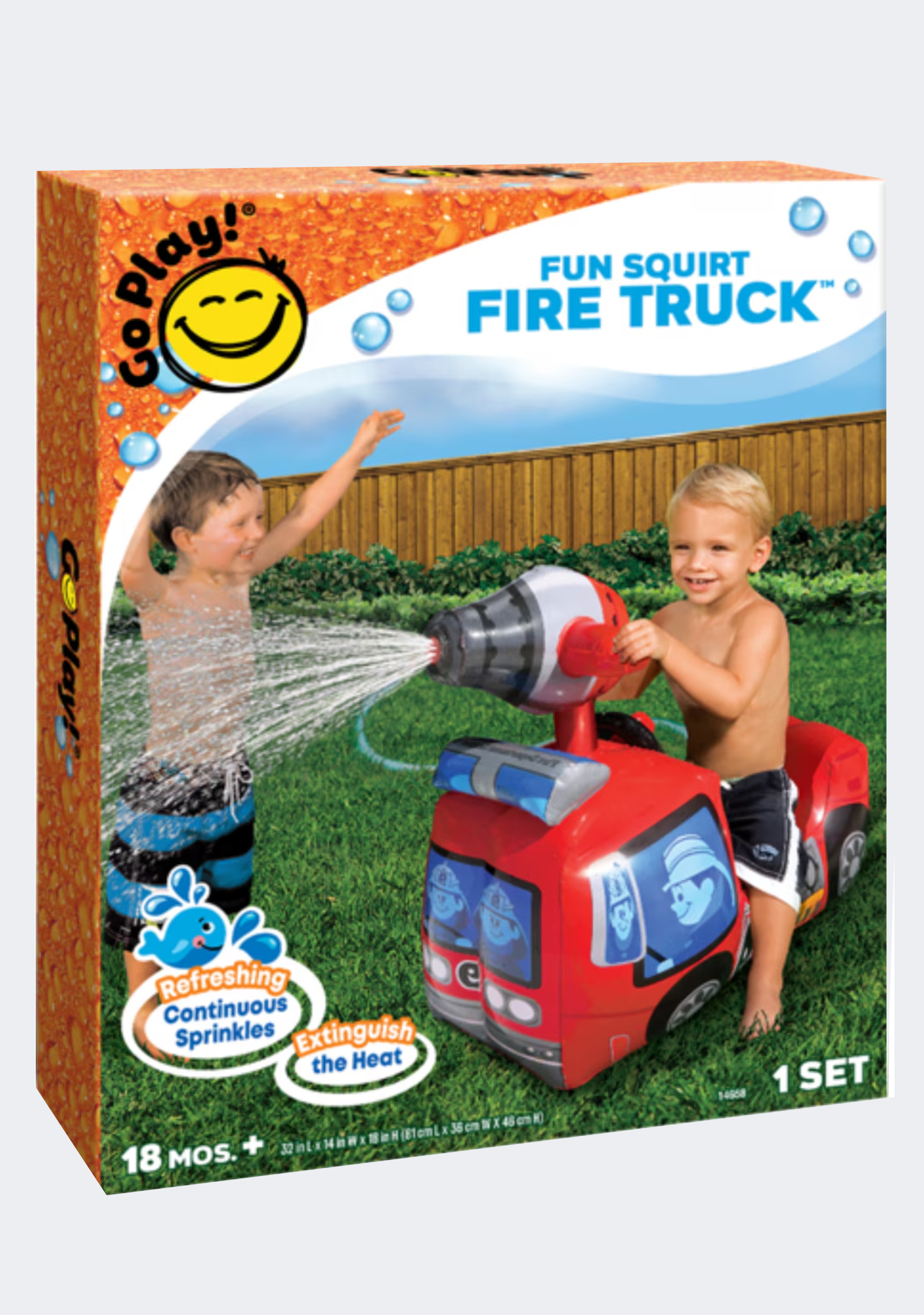 Go Play! Fun Squirt Fire Truck