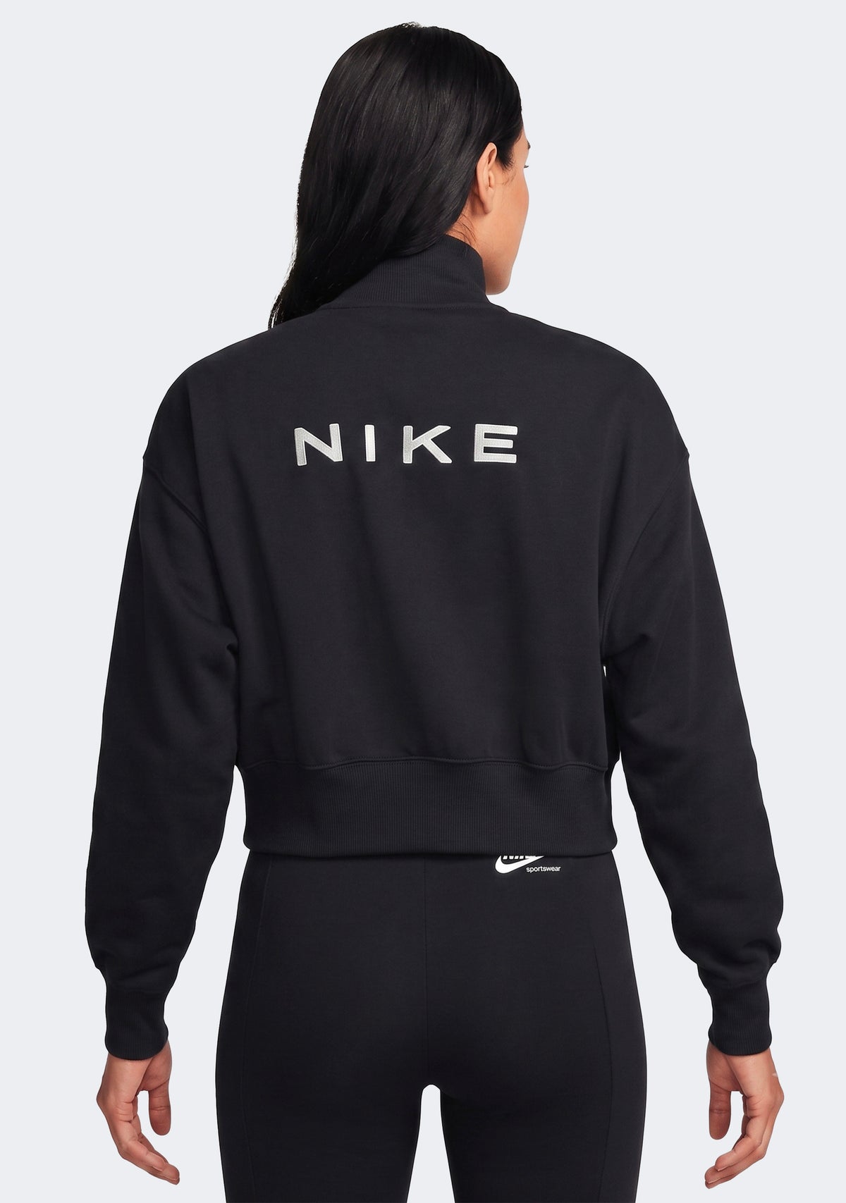 Nike Women's Sportswear Cropped Fleece Half Zip