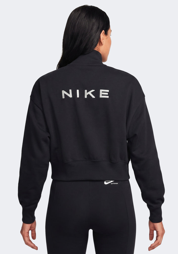 Nike Women's Sportswear Cropped Fleece Half Zip