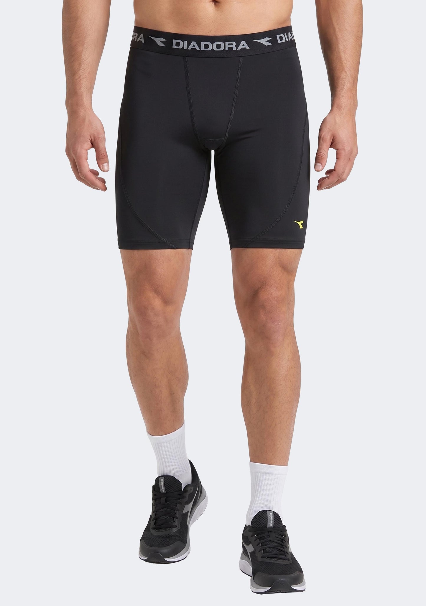 Diadora Men’s Black Compression Short