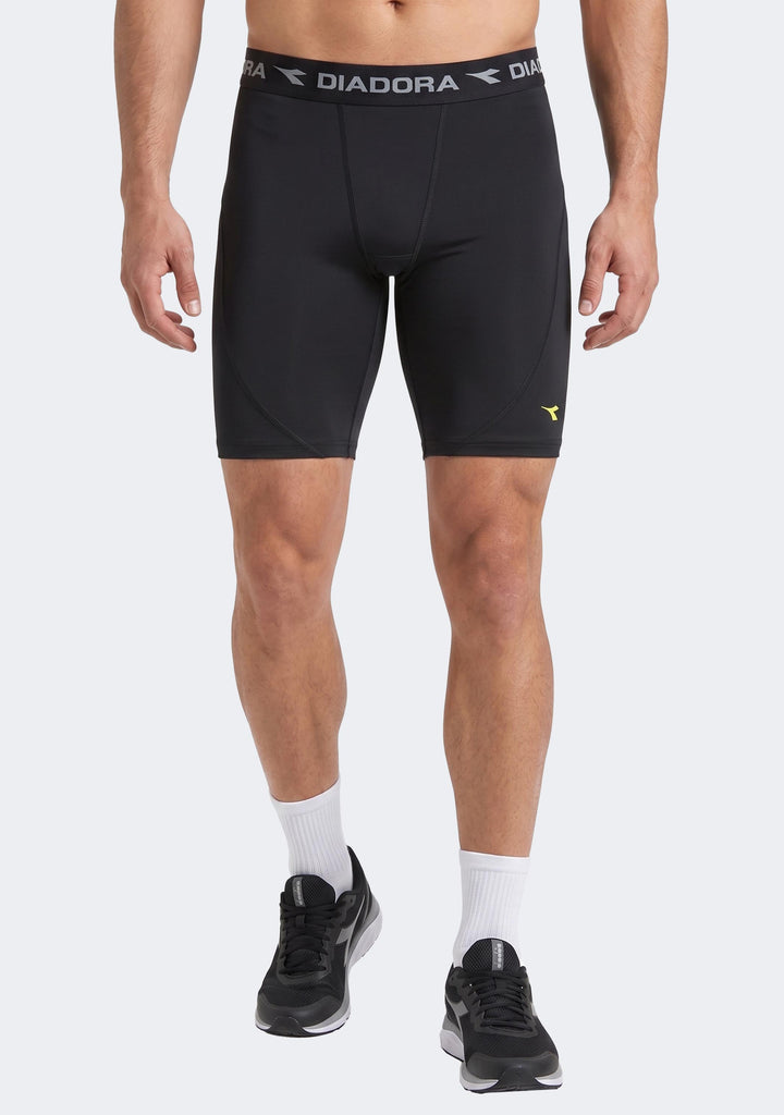 Diadora Men’s Black Compression Short