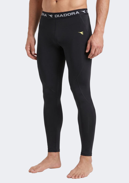 Diadora Men’s Black Compression Tights