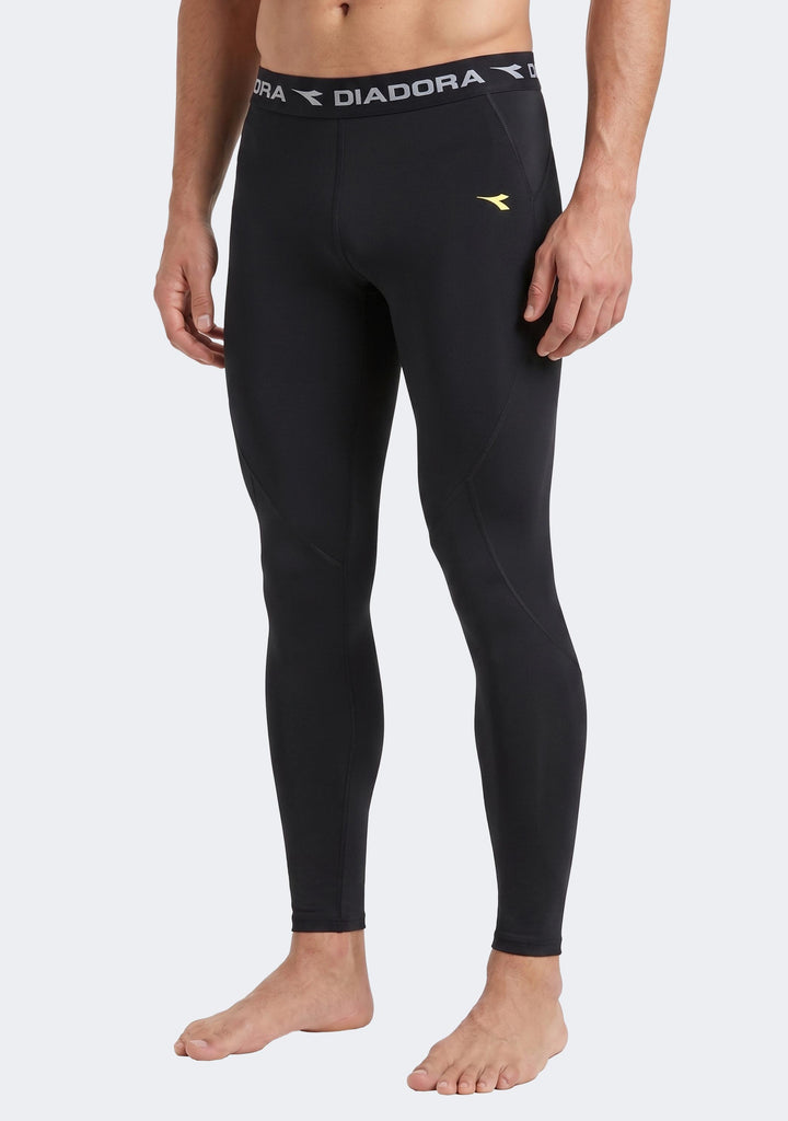 Diadora Men’s Black Compression Tights