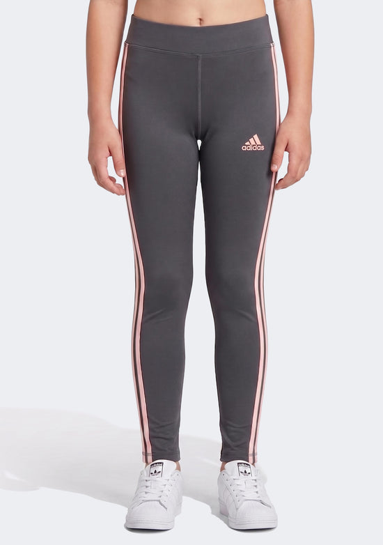 Adidas Girls' Training Equipment 3-Stripes Leggings