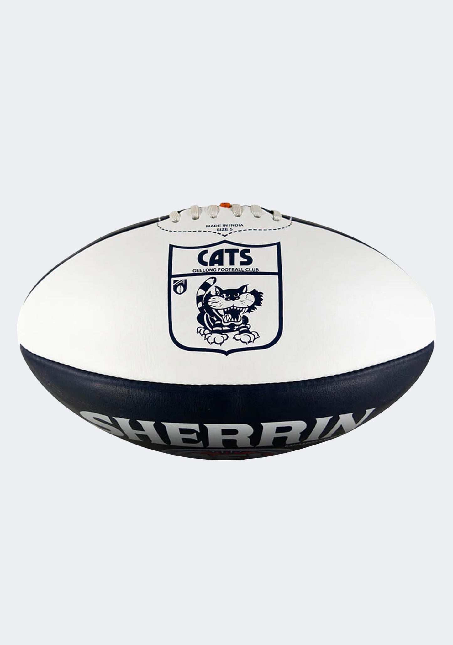Sherrin Geelong Cats Team Leather Football
