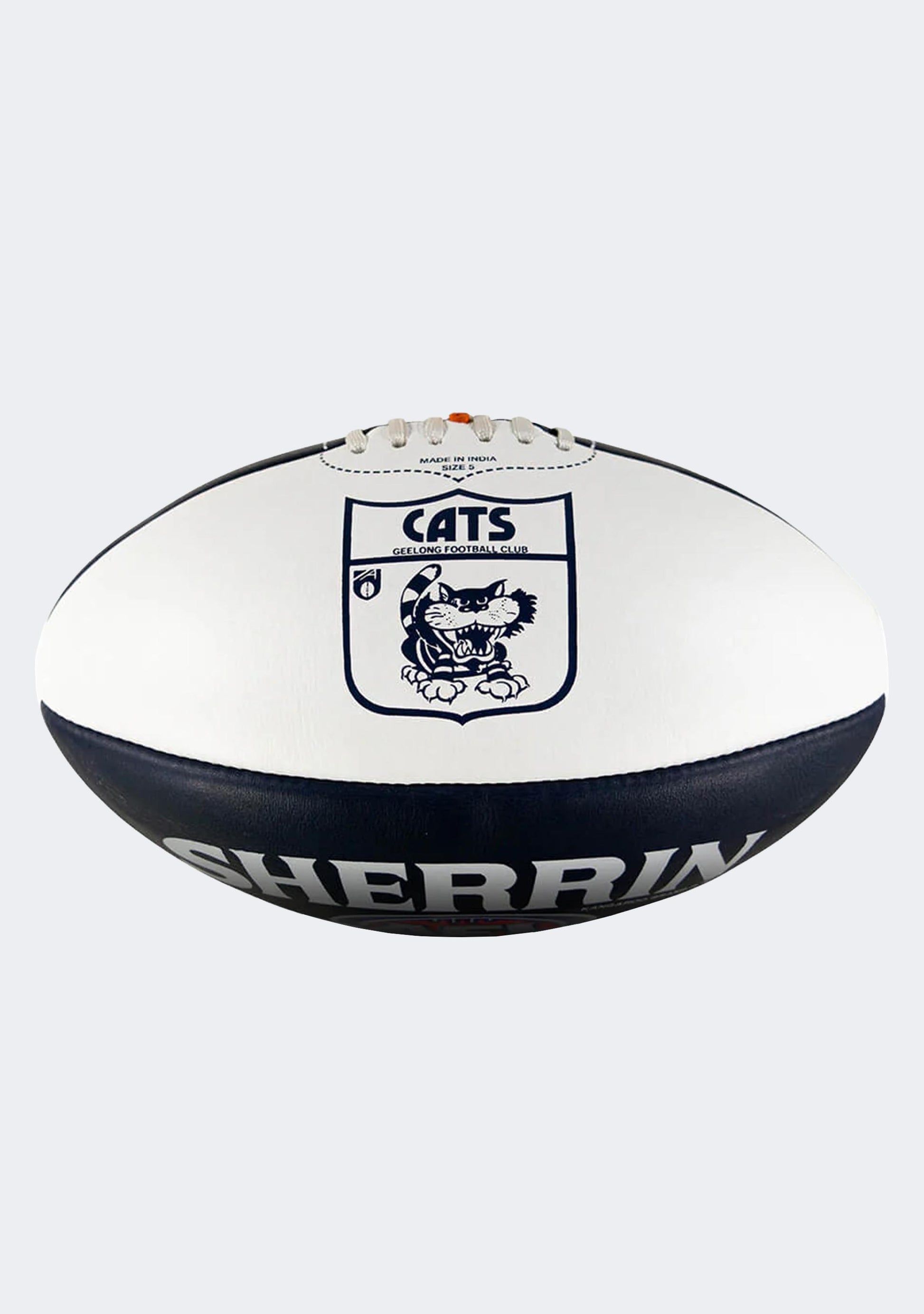 Sherrin Geelong Cats Team Leather Football