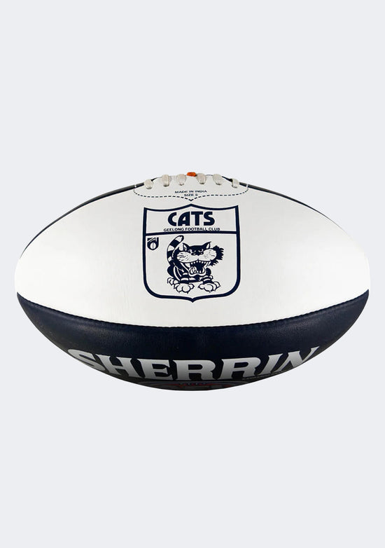 Sherrin Geelong Cats Team Leather Football